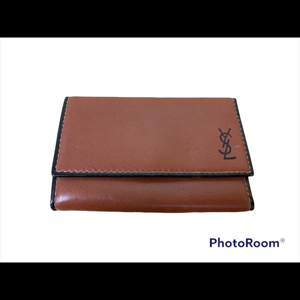 Yves Saint Laurent Vintage Trifold Key Holder Wallet